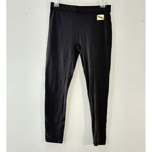 Tracksmith Turnover Cropped Tights Womens Medium Black Running Pants